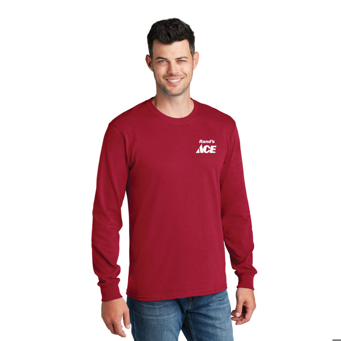 Long Sleeve 100% Cotton T-Shirt