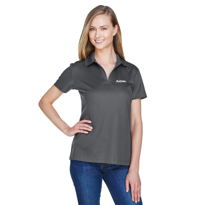 Devon & Jones CrownLux Performance Ladies Plaited Polo