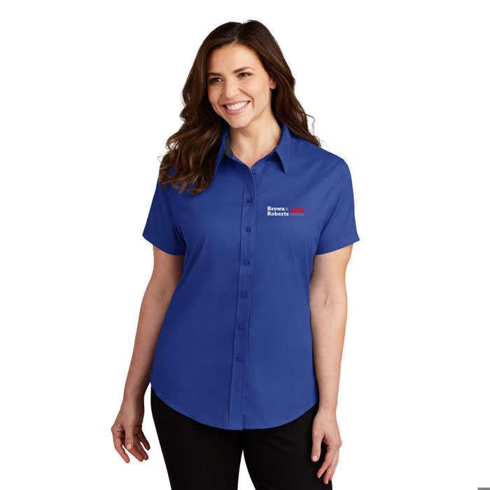 Ladies Short Sleeve Easy Care Shirt
