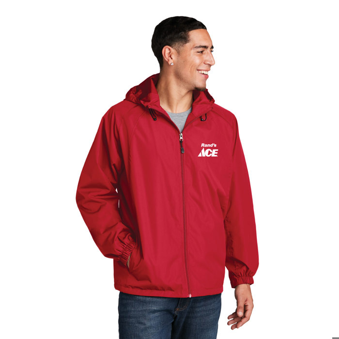 Hooded Raglan Jacket