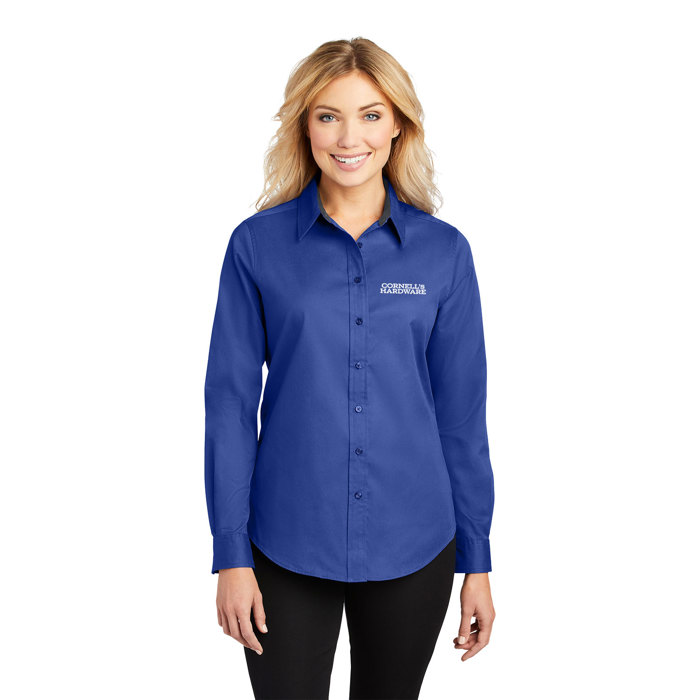 Ladies Long Sleeve Easy Care Shirt