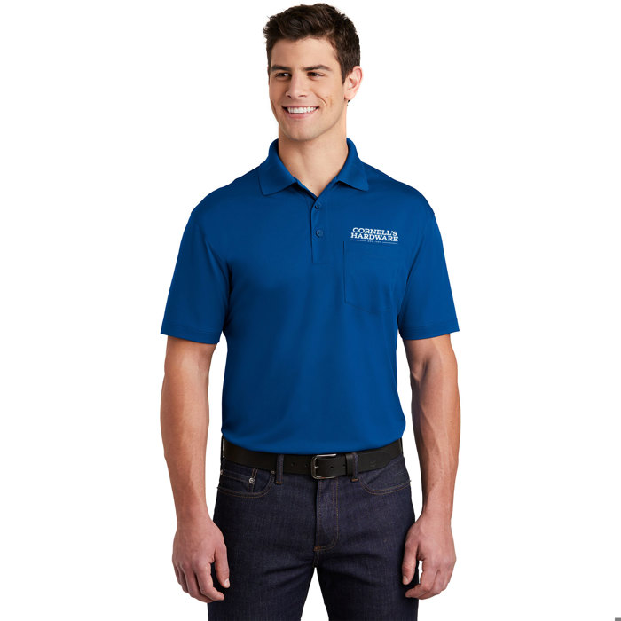 Sport-Tek Micropique Sport-Wick Pocket Polo