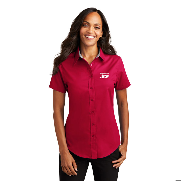 Ladies Short Sleeve Easy Care Shirt