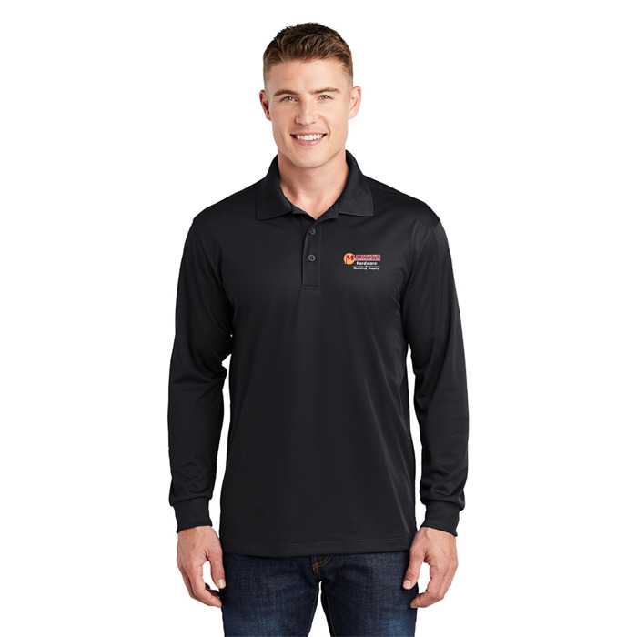 Sport-Tek Long Sleeve Micropique Sport-Wick Polo
