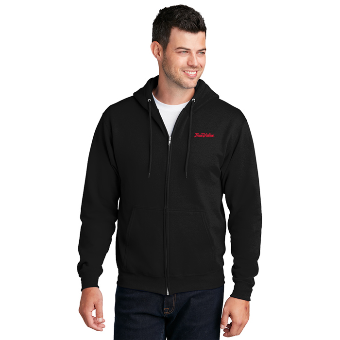 Port & Company Fleece Full-Zip Hooded Sweatshirt