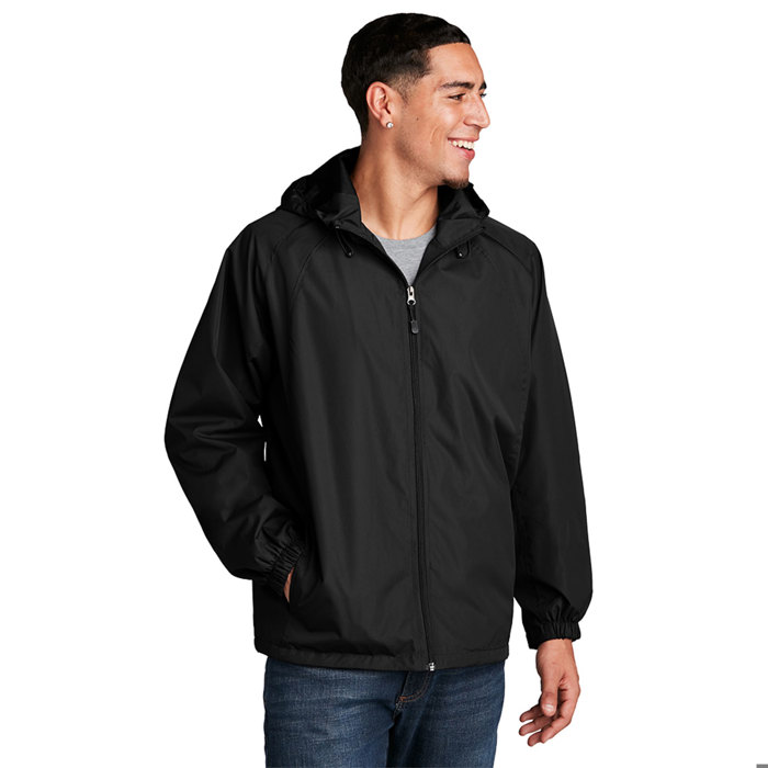Hooded Raglan Jacket