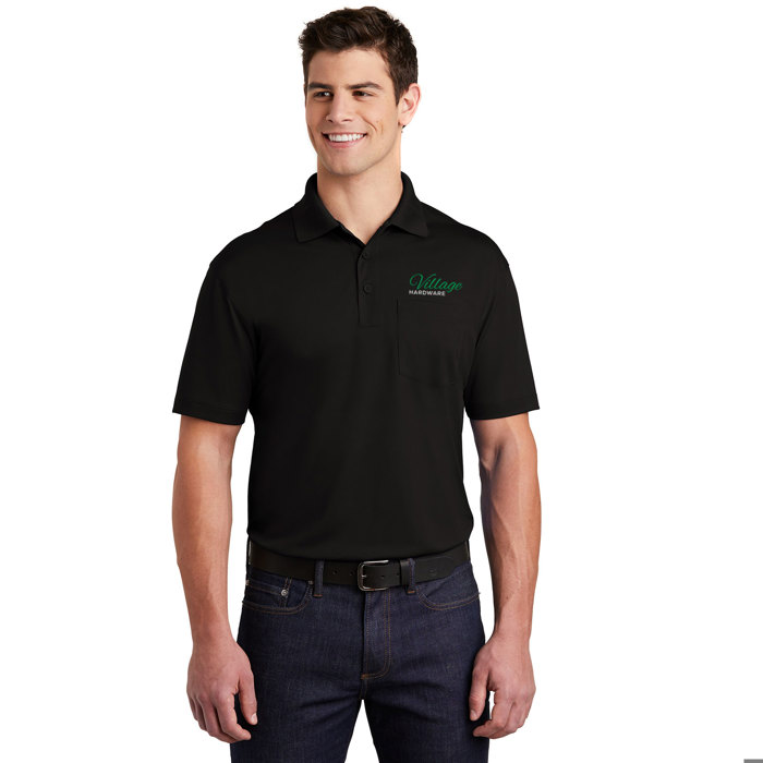 Sport-Tek Micropique Sport-Wick Pocket Polo