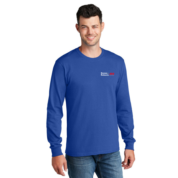 Long Sleeve 100% Cotton T-Shirt
