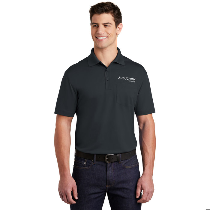 Sport-Tek Micropique Sport-Wick Pocket Polo