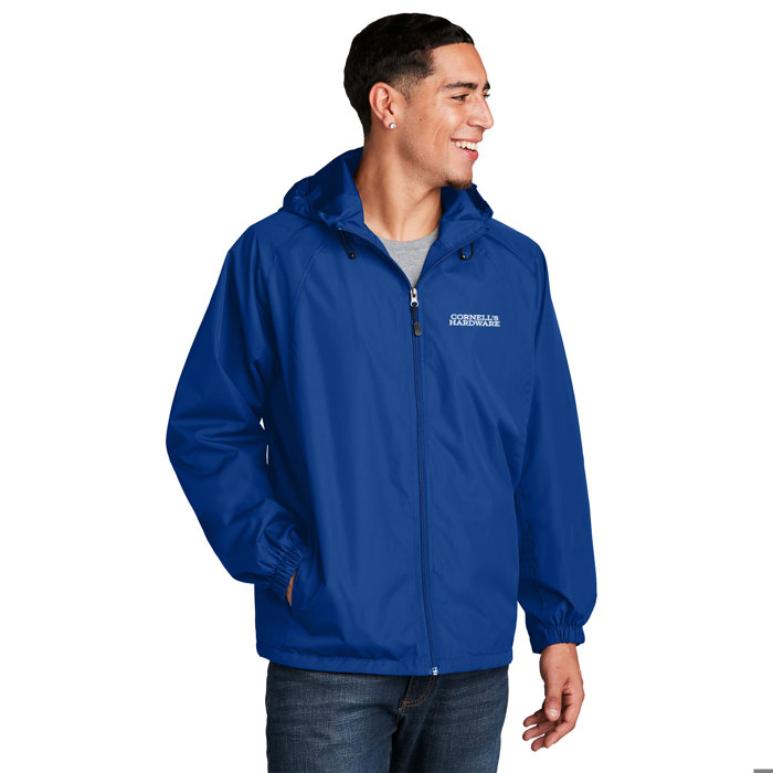 Hooded Raglan Jacket