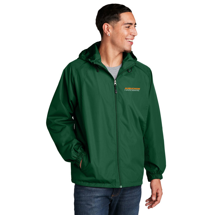 Hooded Raglan Jacket