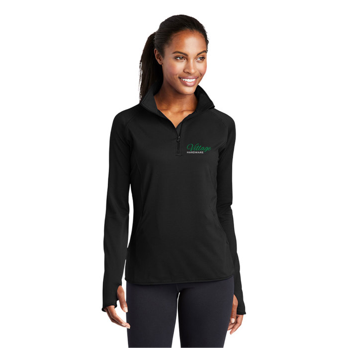 Ladies Sport-Tek Stretch 1/4-Zip Pullover