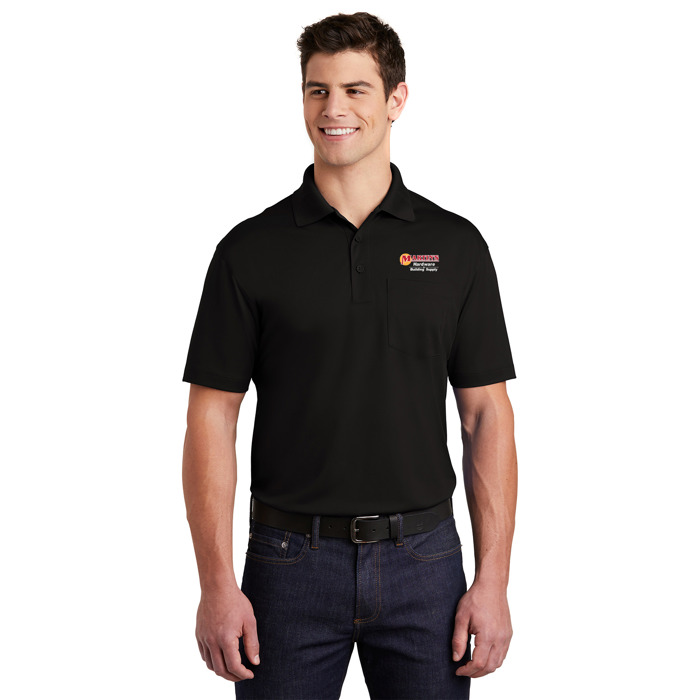 Sport-Tek Micropique Sport-Wick Pocket Polo