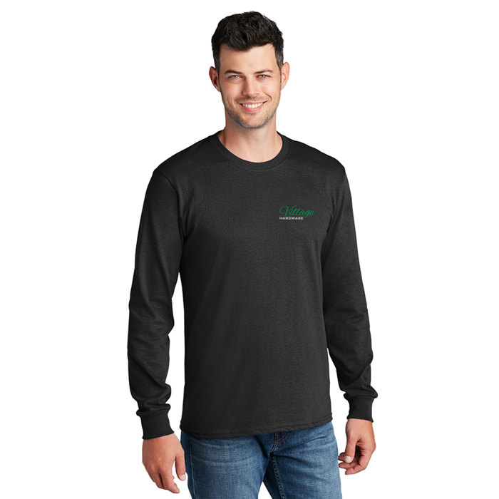 Long Sleeve 100% Cotton T-Shirt