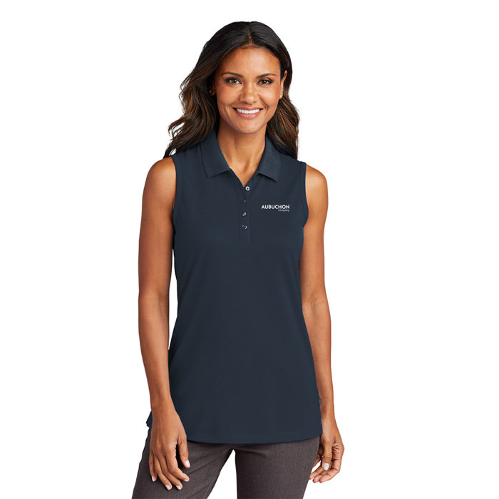 Port Authority Ladies Dry Zone UV Micro-Mesh Sleeveless Polo