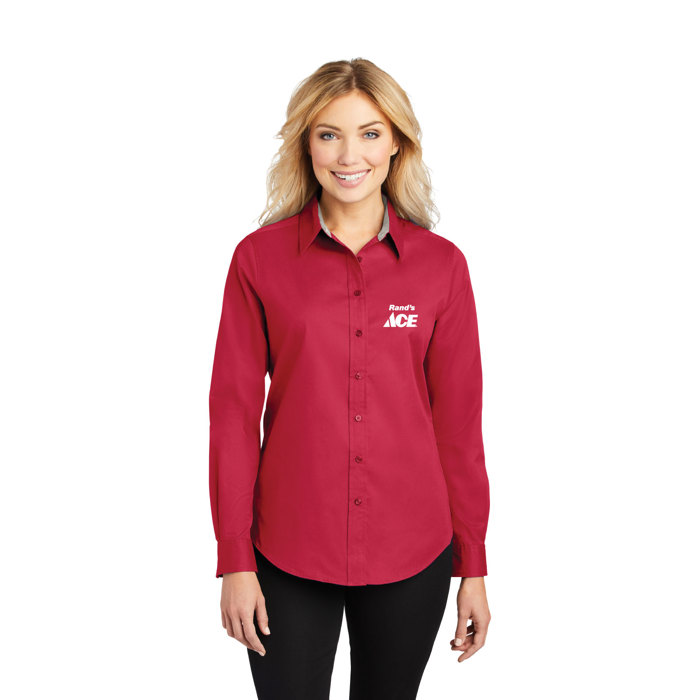 Ladies Long Sleeve Easy Care Shirt