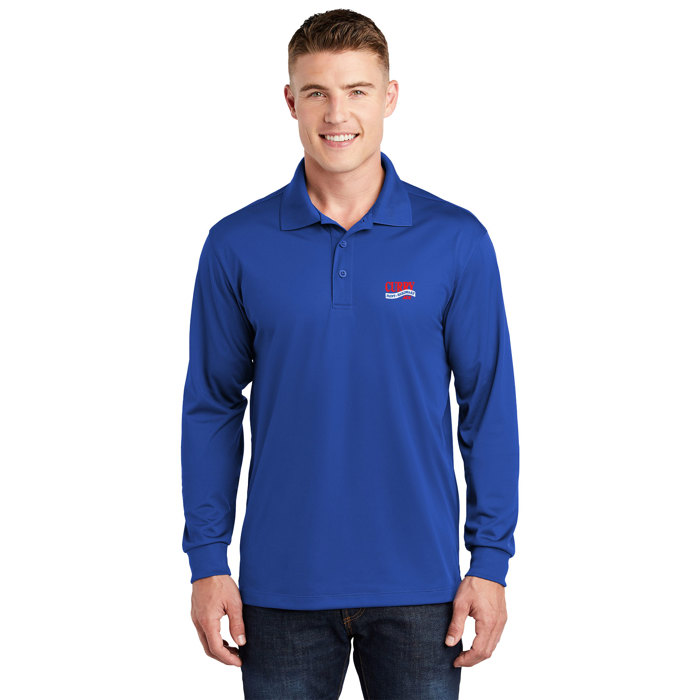 Sport-Tek Long Sleeve Micropique Sport-Wick Polo