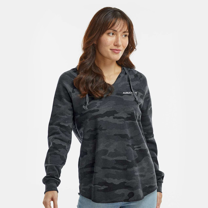 Ladies California Wave Wash Hooded Sweatshirt