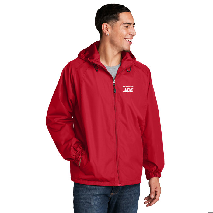 Hooded Raglan Jacket